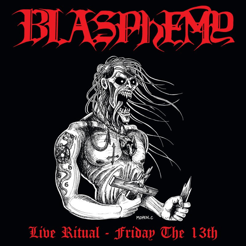 Blasphemy - Live Ritual coloured vinyl.