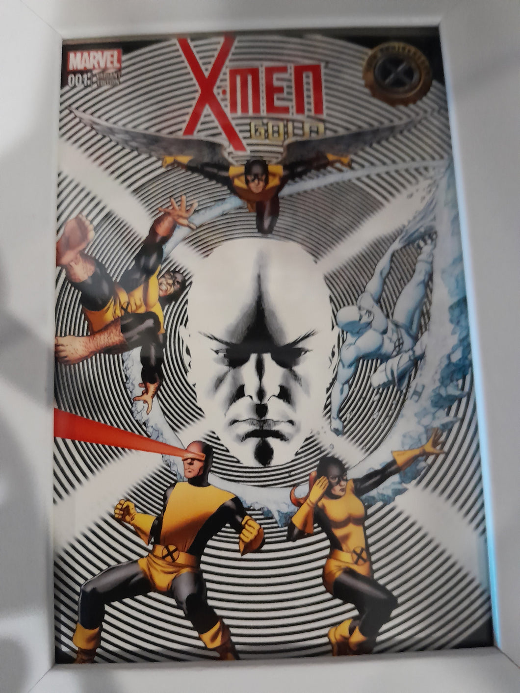 X-Men Replica Comic Covers Large Cards - Framed