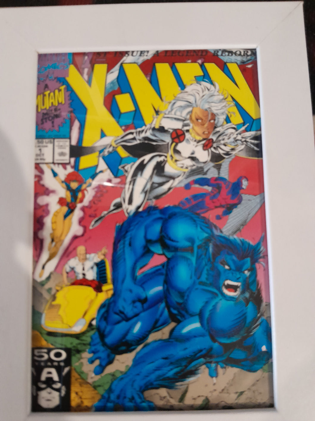 X-Men Replica Comic Covers Large Cards - Framed