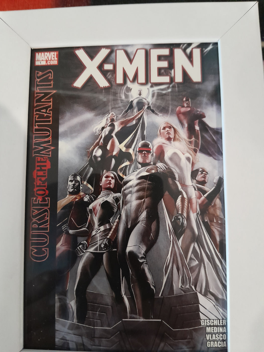 X-Men Replica Comic Covers Large Cards - Framed