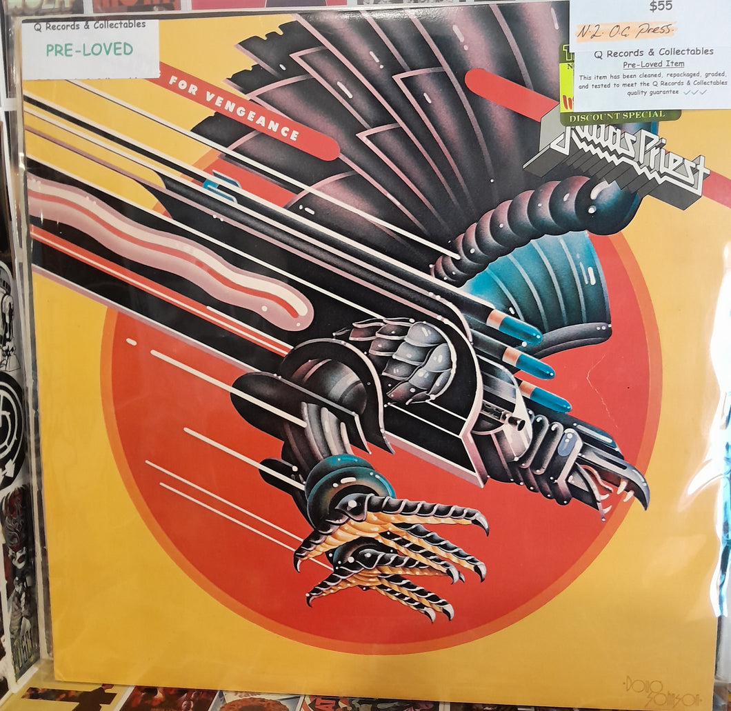 Judas Priest- Screaming for Vengeance NZ press