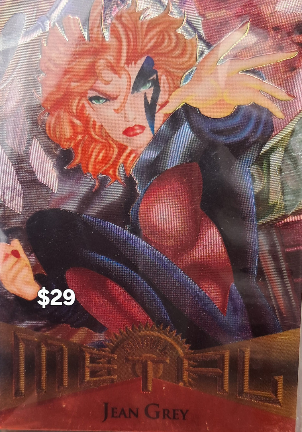 Retro Trading Card- Series: 1995 Marvel Metal Jean Grey