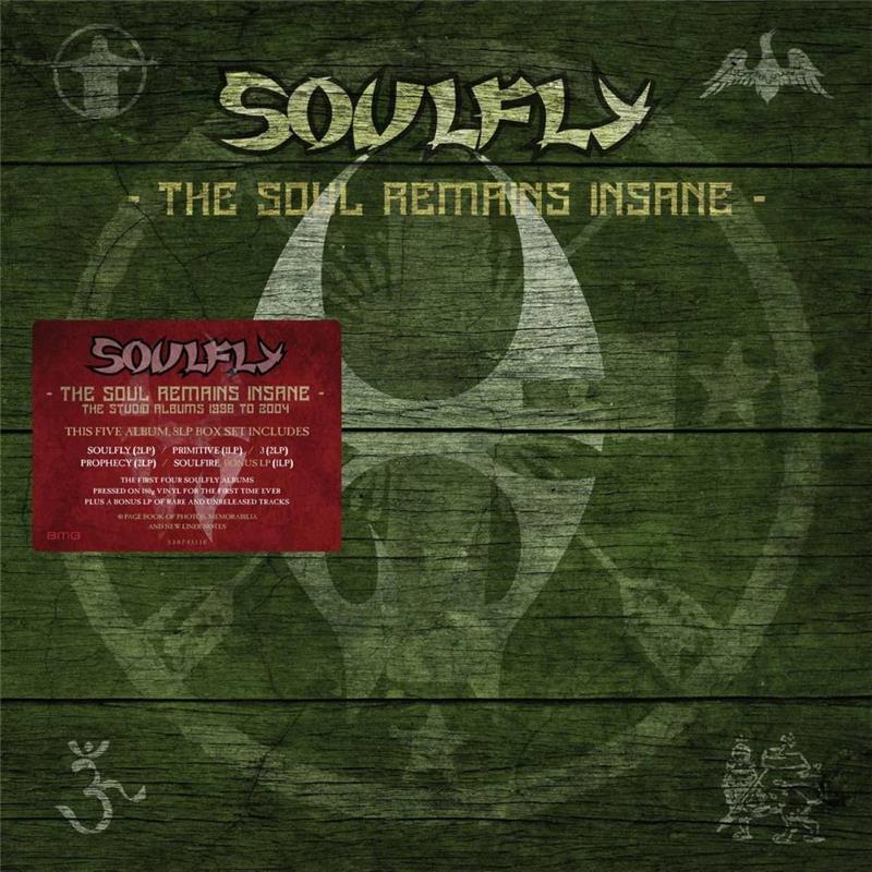 Soulfly - The Soul Remains Insane Studio Album 8lp Boxset
