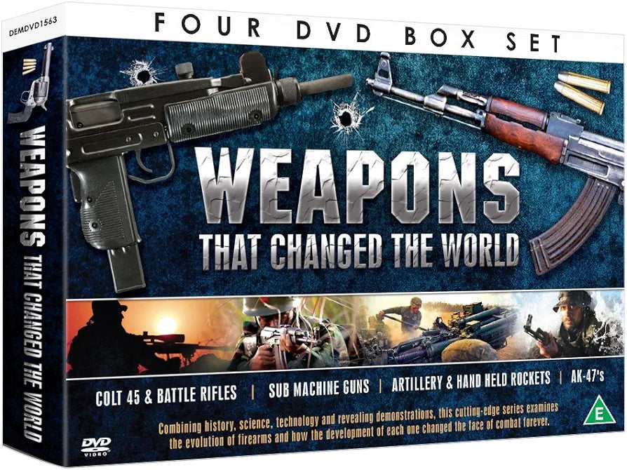 Weapons That Changed The World 4x DVD Set