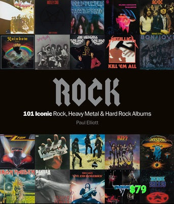 101 Iconic Metal/ Hard Rock Album Covers Book