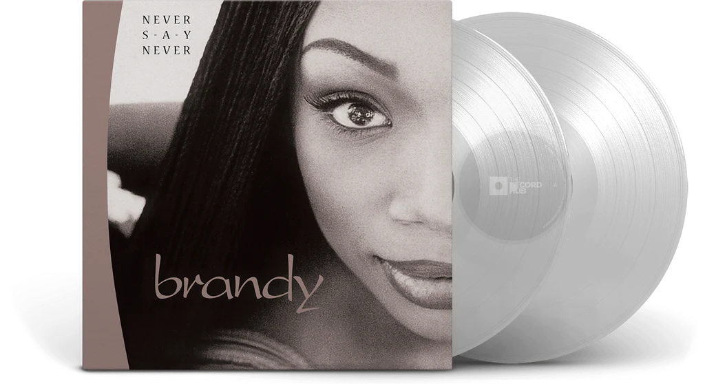 Brandy - Never Say Never (2x Clear LPs)