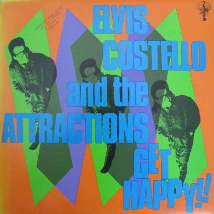 Elvis Costello and the Attractions - Get Happy!! (NZ Original Pressing V.G.)