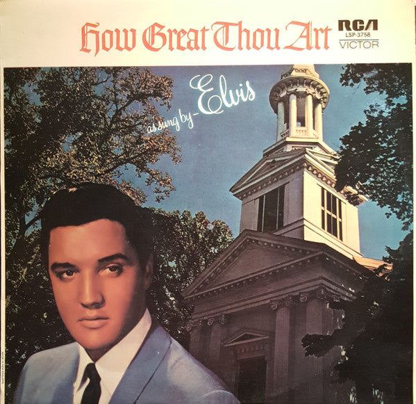 Elvis Presley - How Great Thou Art (G+)