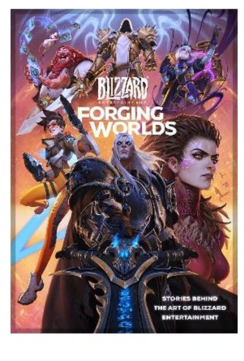 Blizzard Forging Worlds hard covered book.