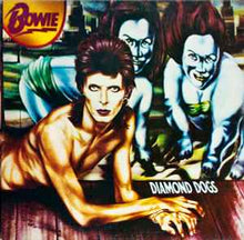画像をギャラリービューアに読み込む, David Bowie - Diamond Dogs 1974 UK G+-VG
