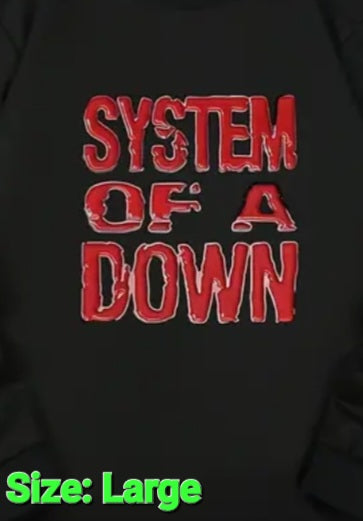 System of a Down Large Long Sleeved Top