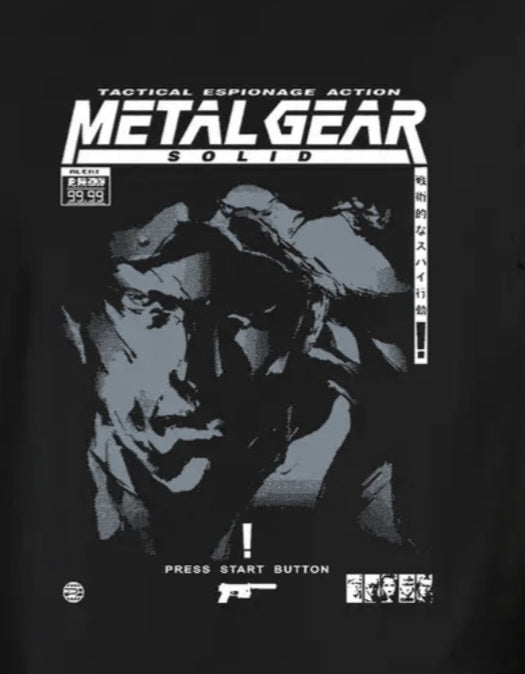 Metal Gear Solid T-shirt XL