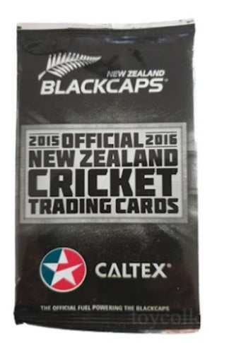 2015 2016 Black Caps card pack