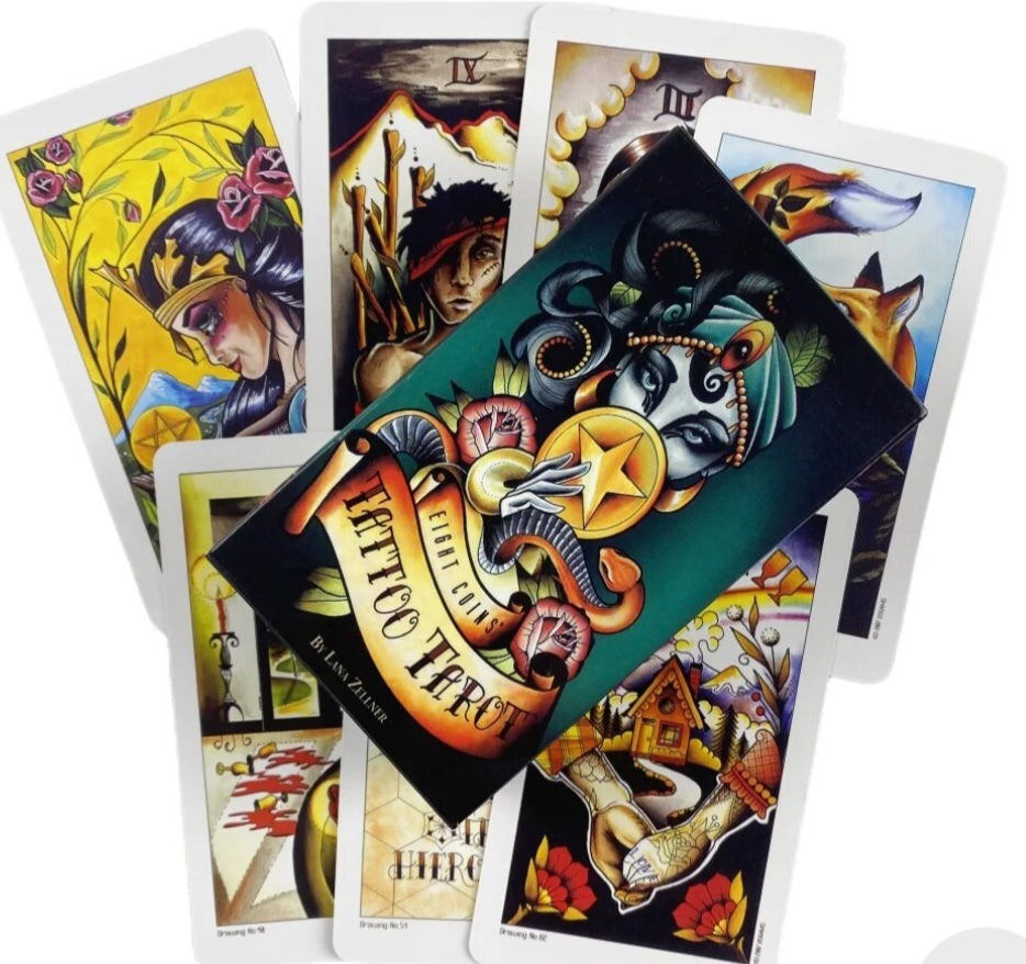 Tattoo Tarot 82 Card Pack