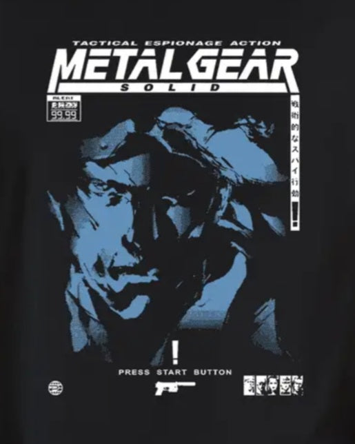 Metal Gear Solid T-shirt Large