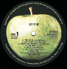 画像をギャラリービューアに読み込む, The Beatles- Let It Be Japanese Press
