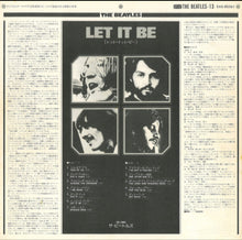 画像をギャラリービューアに読み込む, The Beatles- Let It Be Japanese Press
