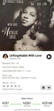 画像をギャラリービューアに読み込む, Natalie Cole - Unforgettable 2xLP
