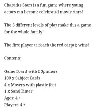 Load image into Gallery viewer, Charade Stars Board Game
