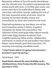 画像をギャラリービューアに読み込む, The Little Book Guide to David Bowie
