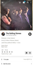 画像をギャラリービューアに読み込む, The Rolling Stones - self titled NZ press
