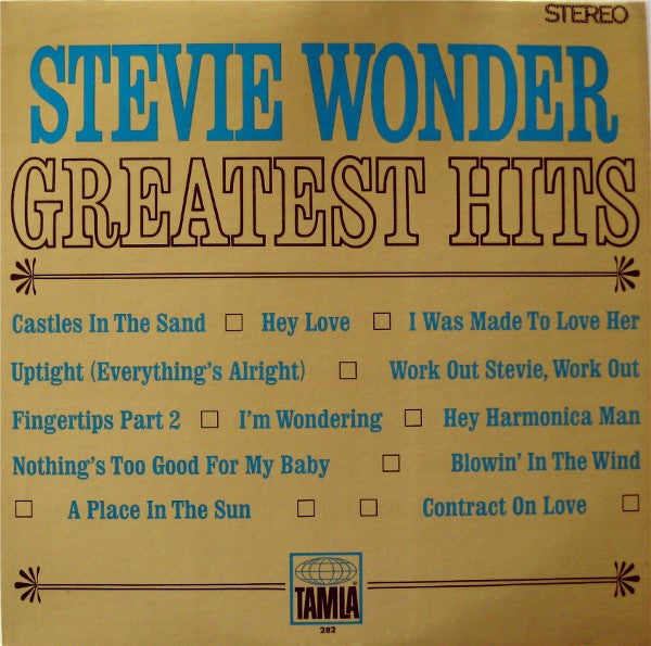 Stevie Wonder - Greatest Hits (V.G+)