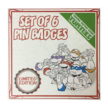 Load image into Gallery viewer, Teenage Mutant Ninja Turtles 6x Limited Edition Pin Set
