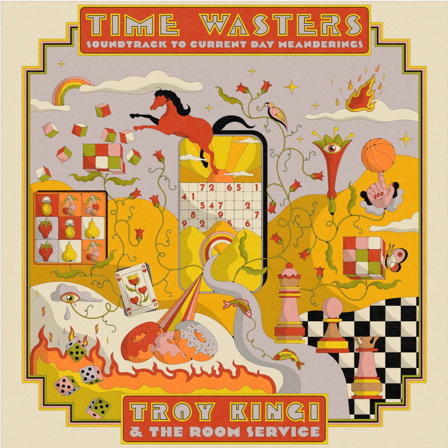 Troy Kingi - Time Wasters. SIGNED