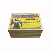 画像をギャラリービューアに読み込む, 1990 Robocop Trading Cards (full set).
