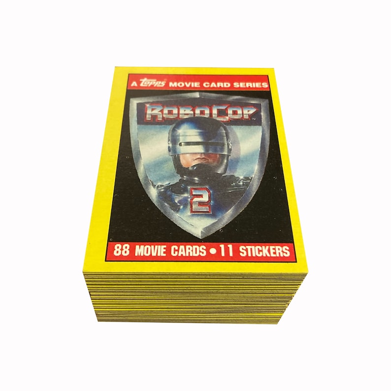 1990 Robocop Trading Cards (full set).